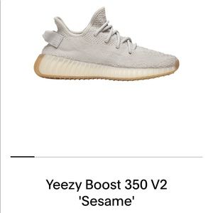 Yeezy boost 350 “sesame”